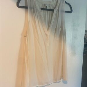 Joie cream, silk sleeveless top
